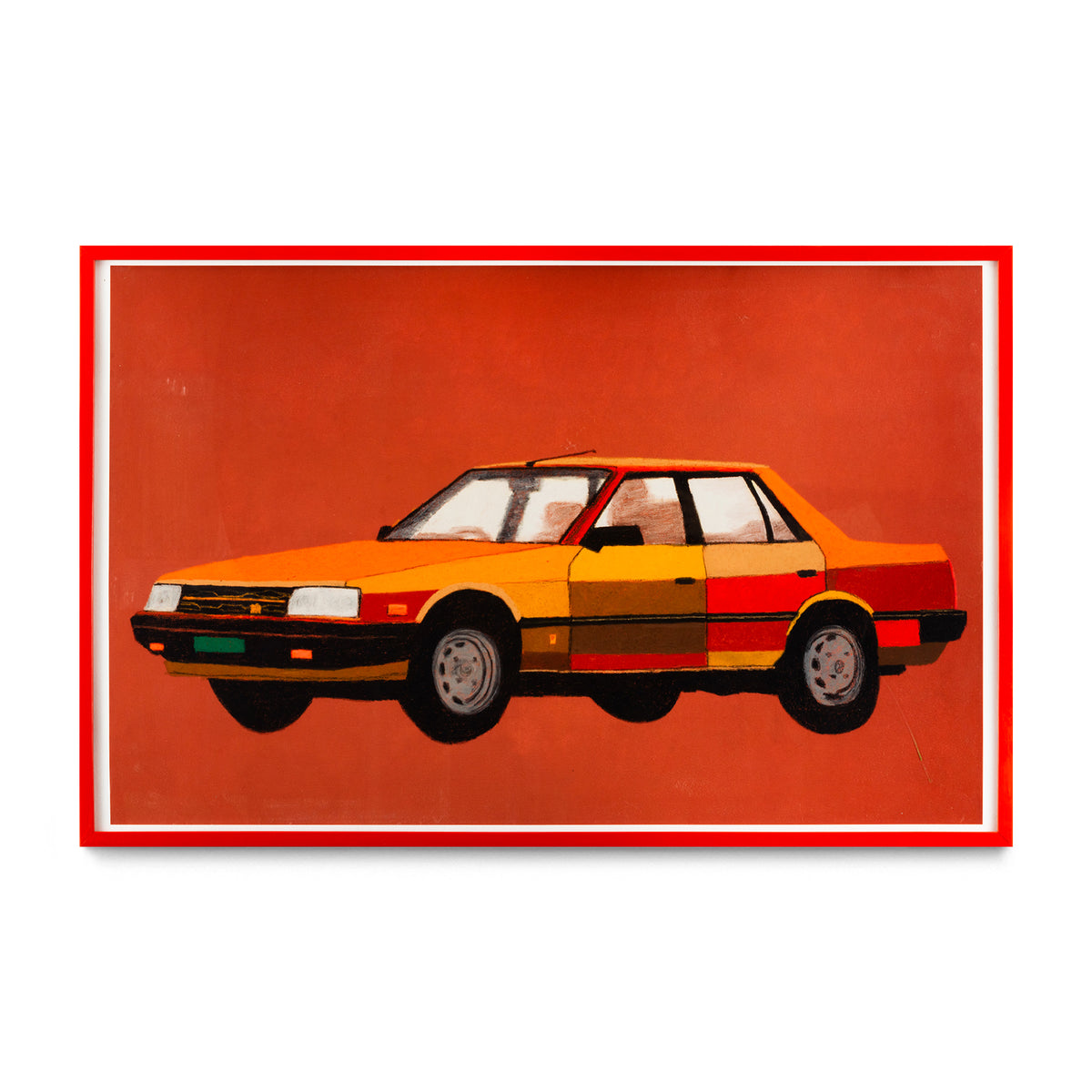Nissan Skyline (Naranja) Print